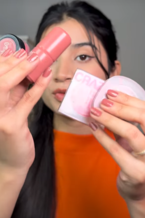Soft Pink Makeup Essentials Showcase